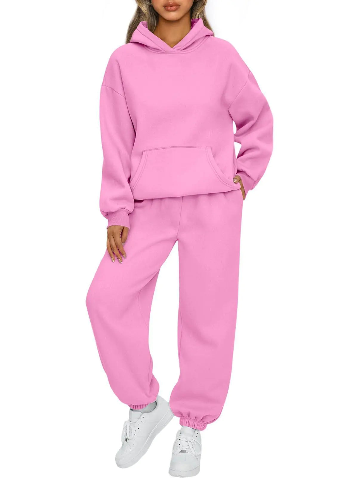 Women's Casual Hoodie & Sweatpants Set
