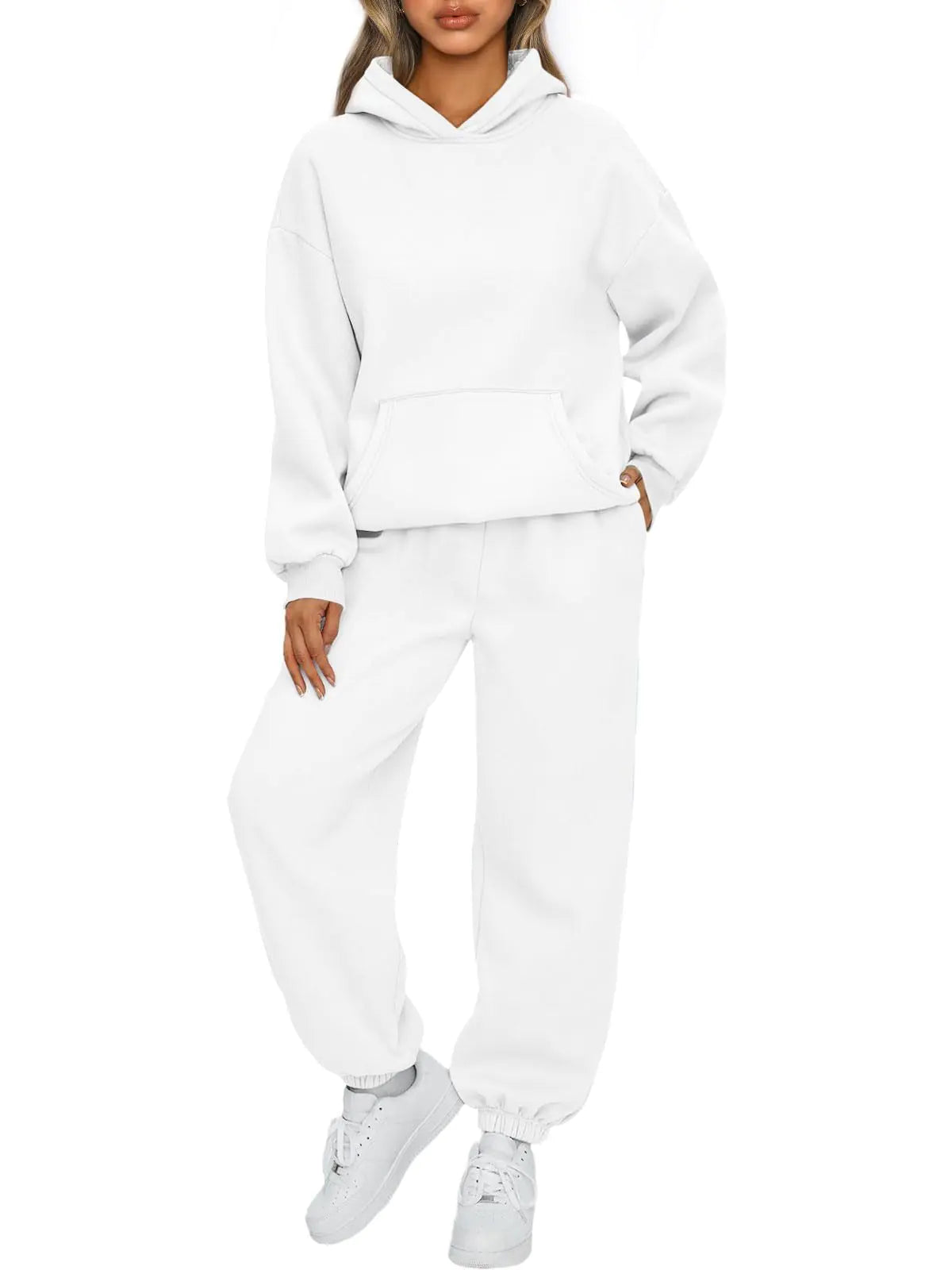 Women's Casual Hoodie & Sweatpants Set