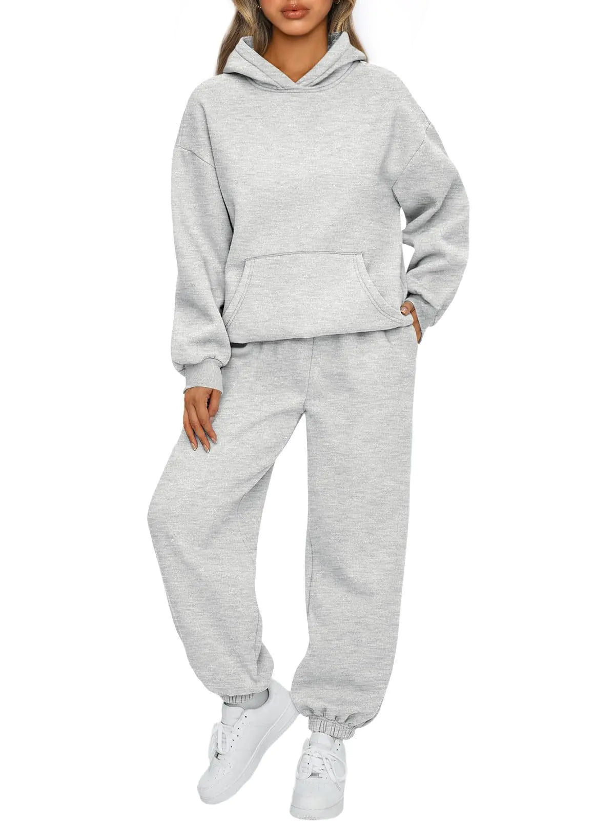 Women's Casual Hoodie & Sweatpants Set