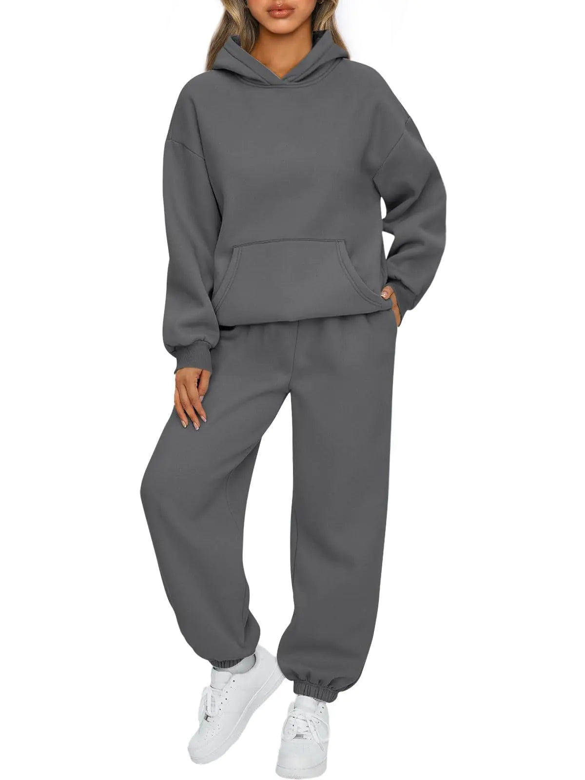 Women's Casual Hoodie & Sweatpants Set